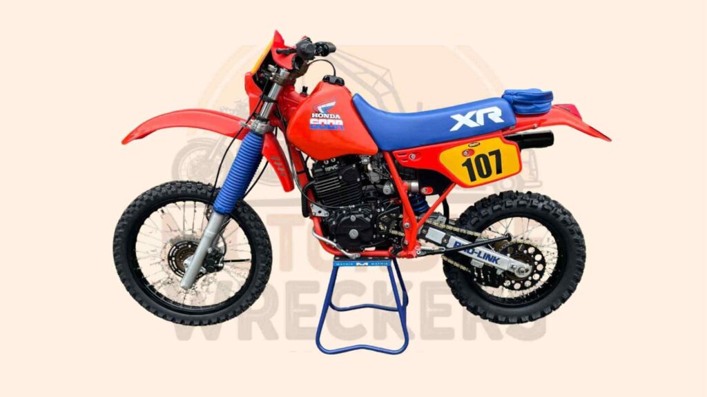 Honda XR600 side 2
