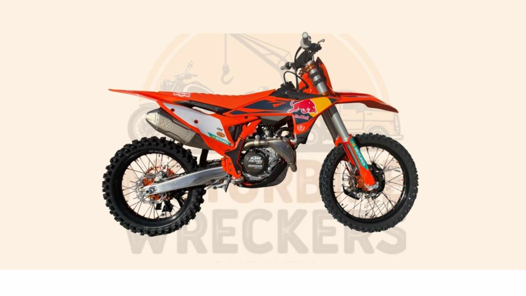 KTM450 side view 2